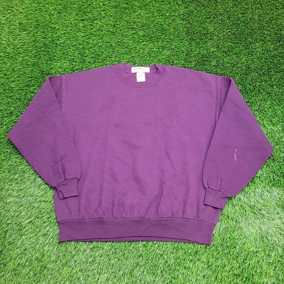 Vintage 80s JERZEES Sweatshirt Womens 2XL 24x26 USA - Picture 1 of 11
